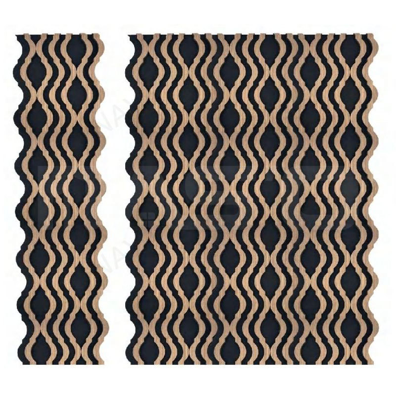 Panou acustic de perete Allotype - embosat adânc, absorbant de sunet